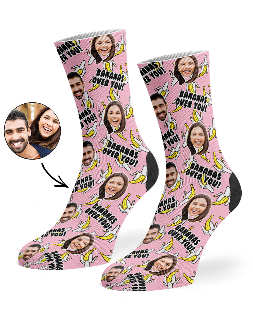 Bananas Over You Socks