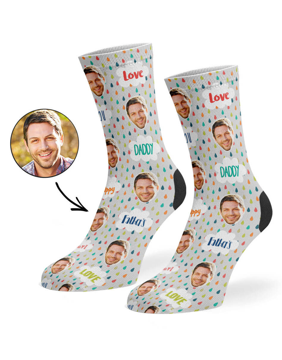 Customised Love You Daddy Socks