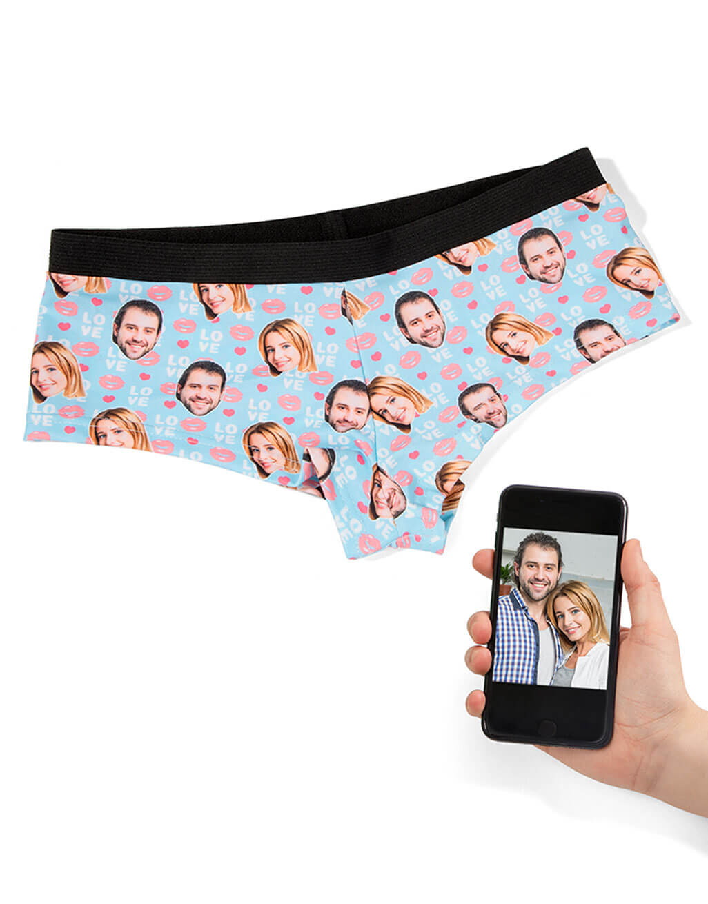Customised Love Lips Knickers