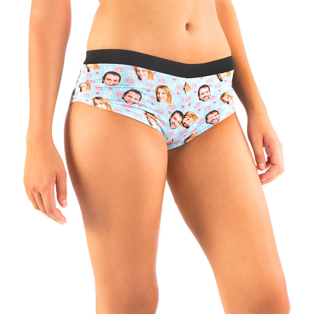 Personalised Love Lips Knickers