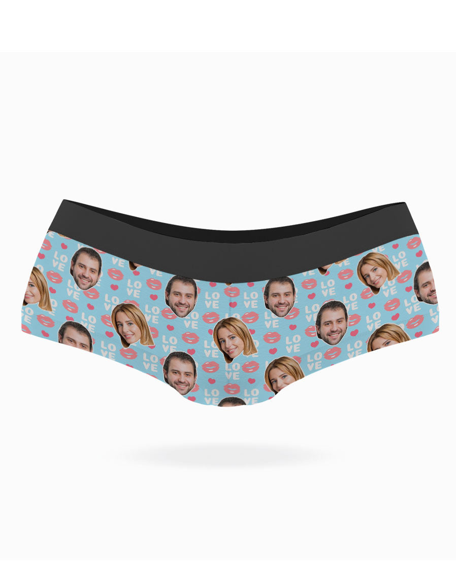 Love Lips Knickers With Faces On