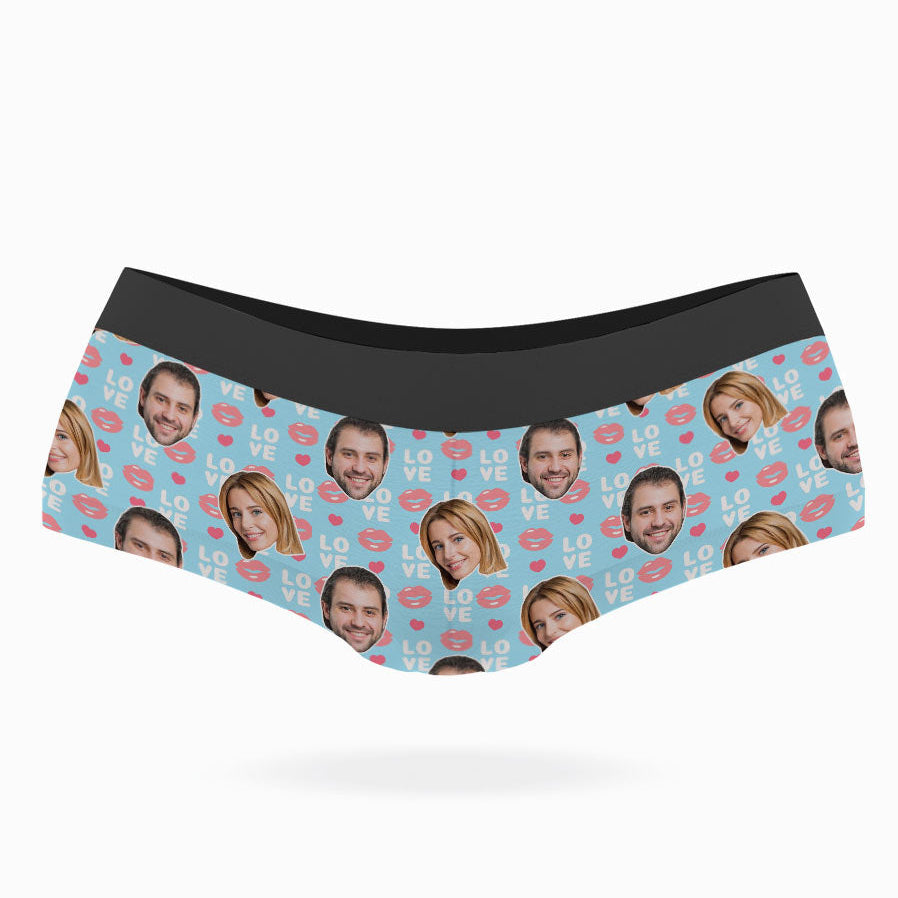 Love Lips Knickers With Faces On