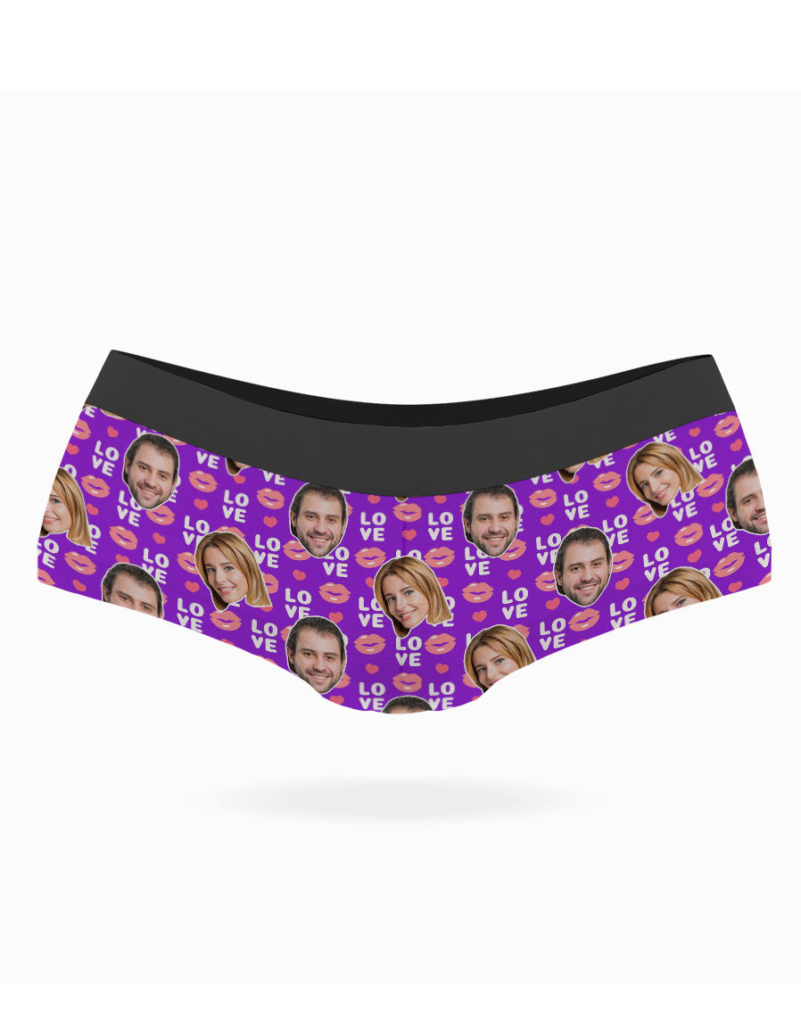Valentines Day Love Lips Knickers
