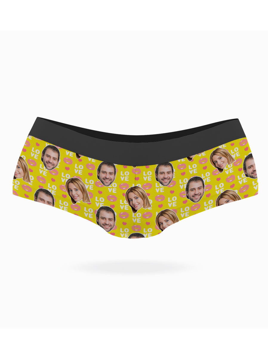 Love Lips Yellow Knickers