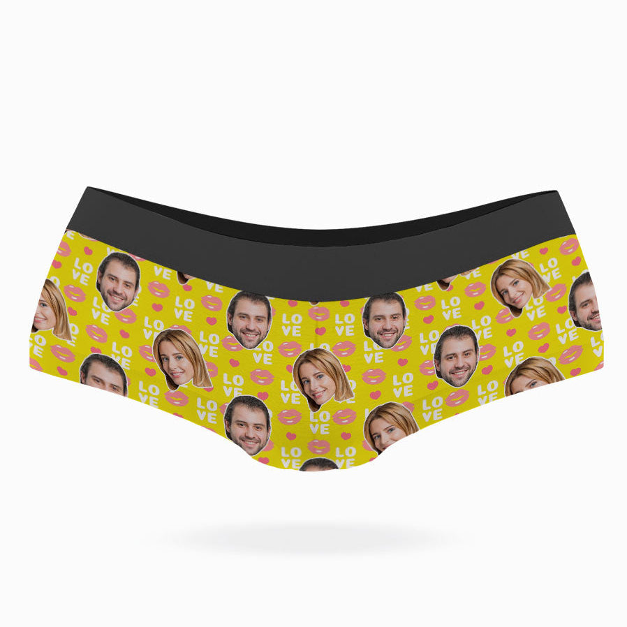 Love Lips Yellow Knickers