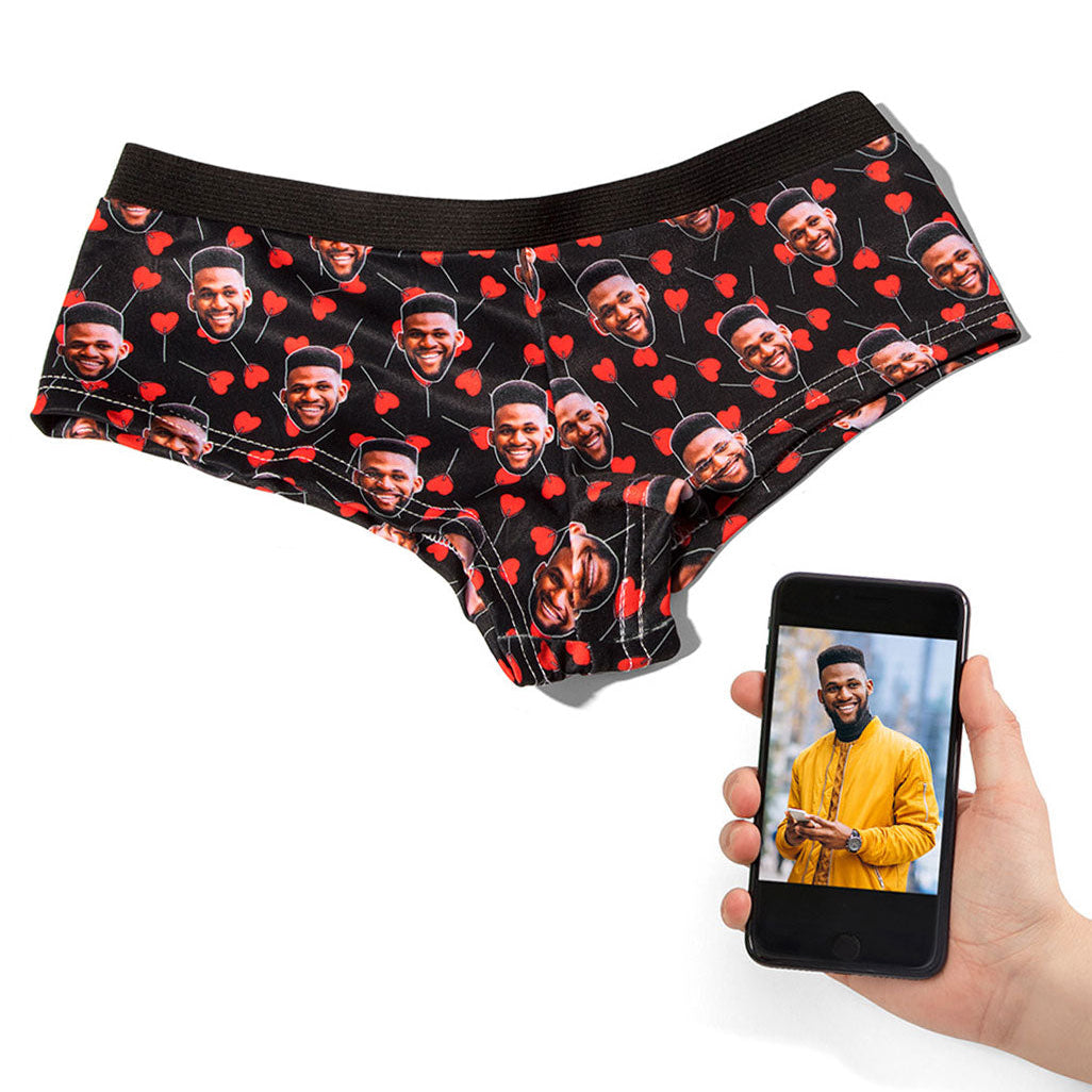 Heart Lollipops Photo Knickers
