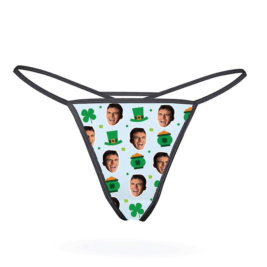 Luck of the Irish Thong Funny Gift