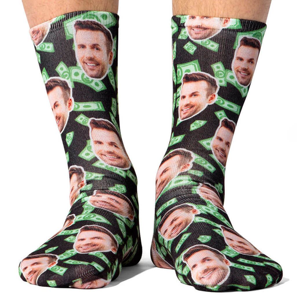 Make It Rain Dollar Socks