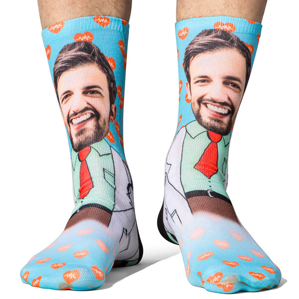 Male Doctor Me Socks