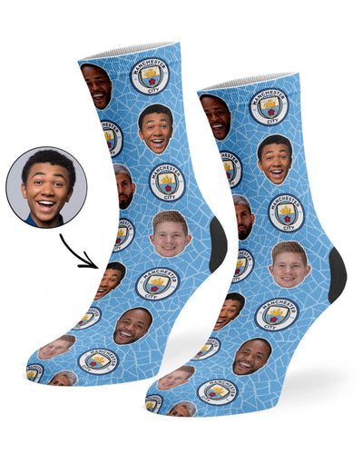 Man City Player Socks