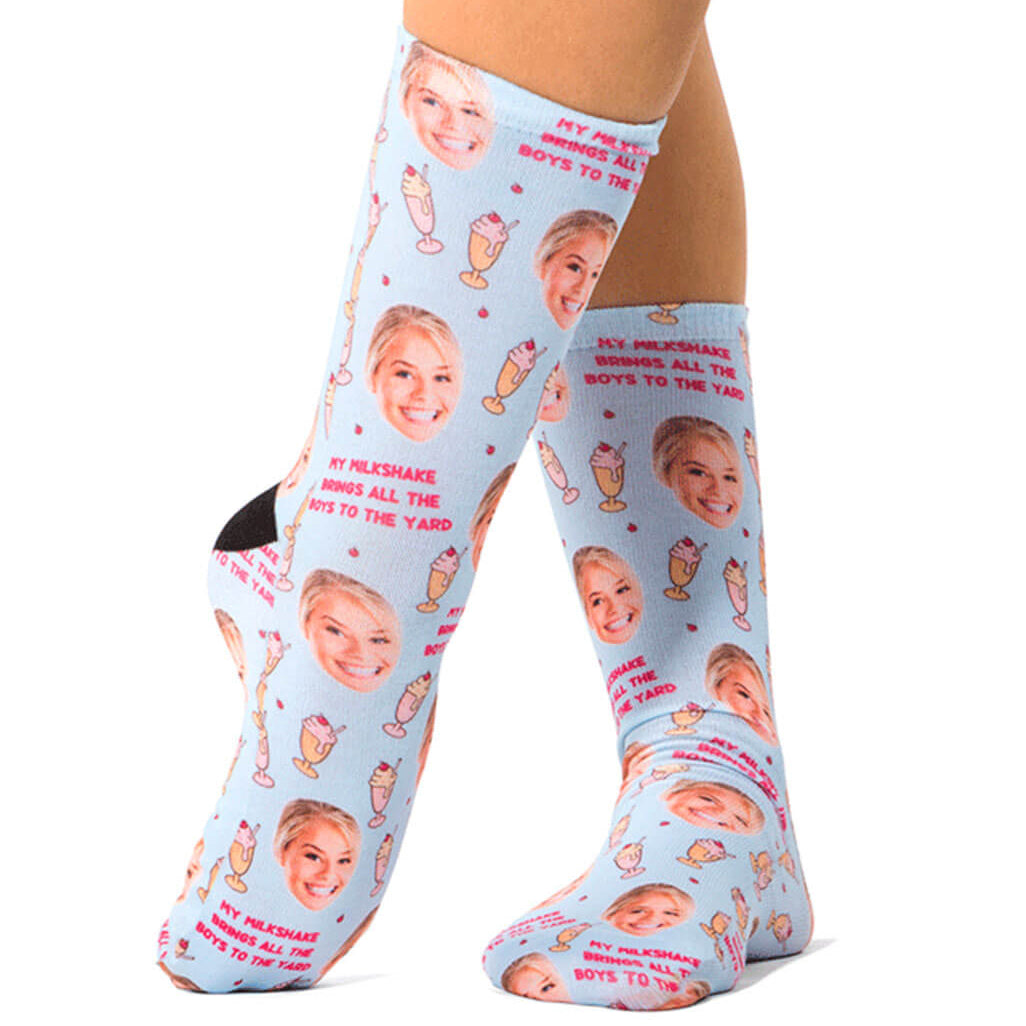 Milkshake To The Yard Socks