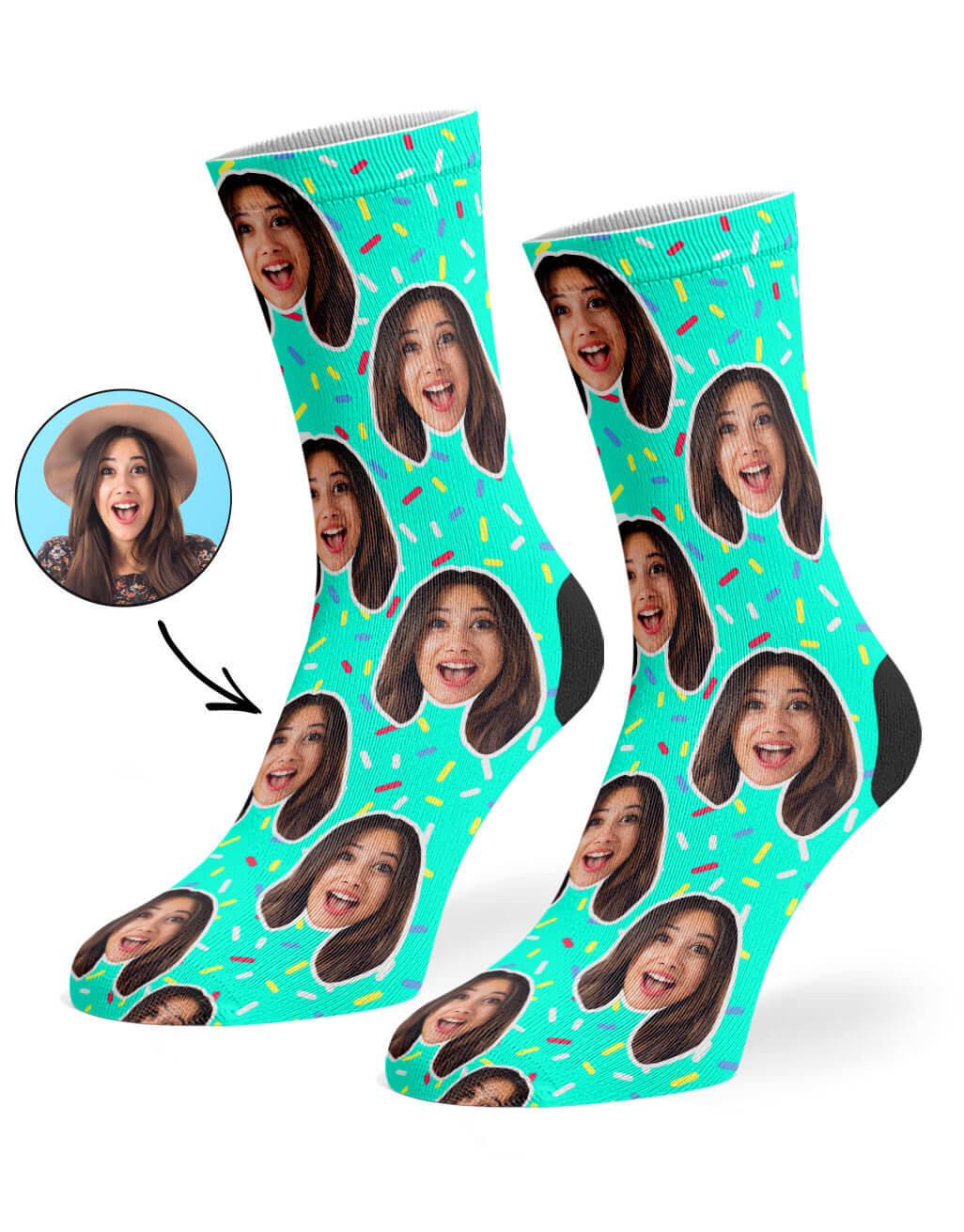 Donut Sprinkles Socks Gift