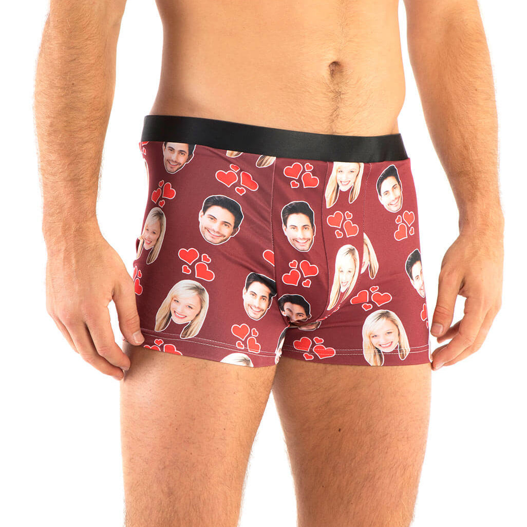 My Valentine Face Boxers