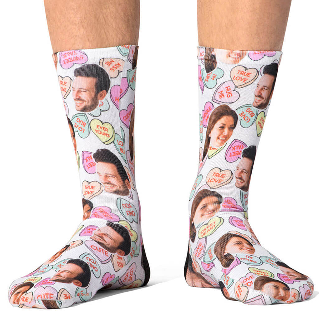 Naughty Love Hearts Socks