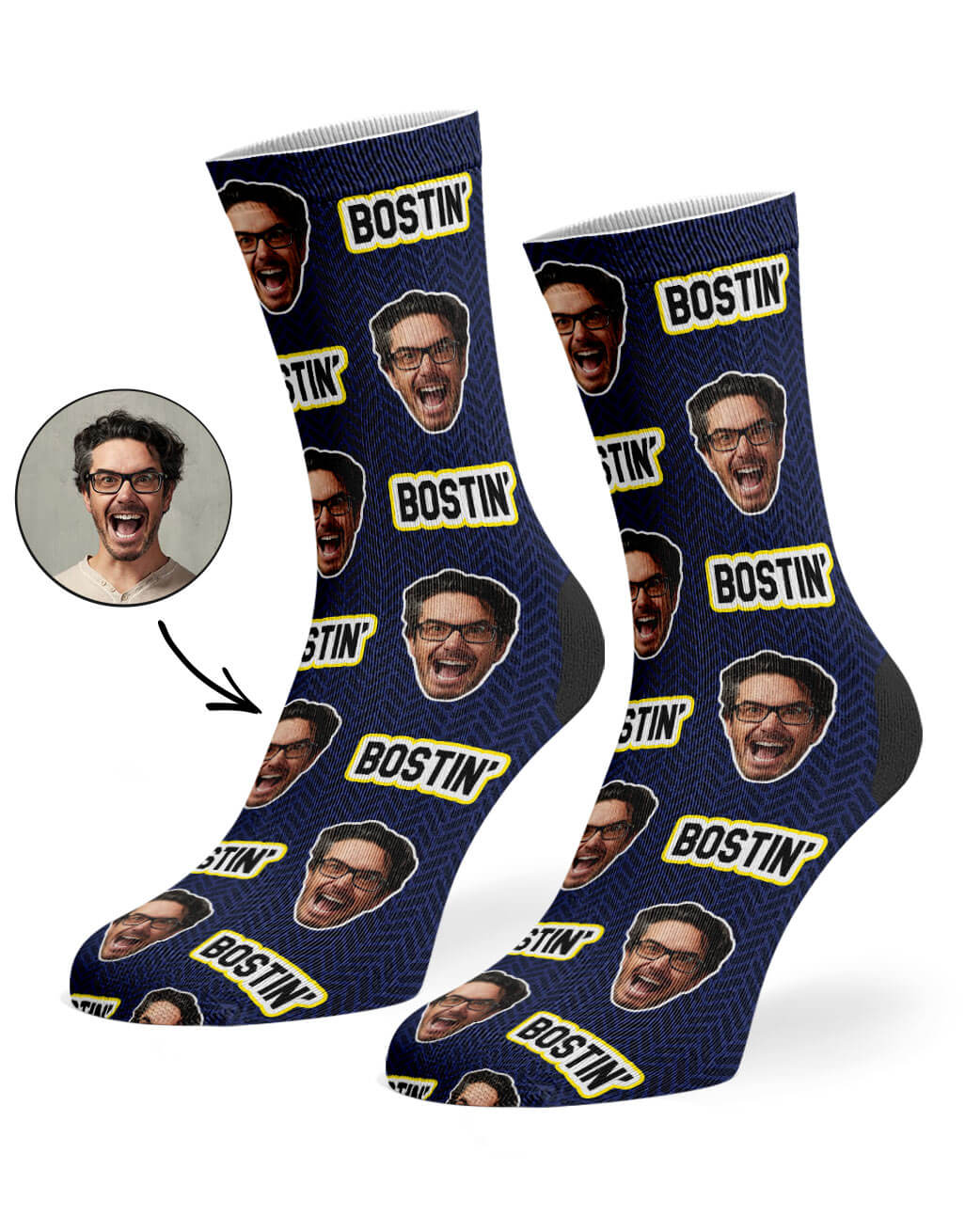 Custom Bostin' Socks