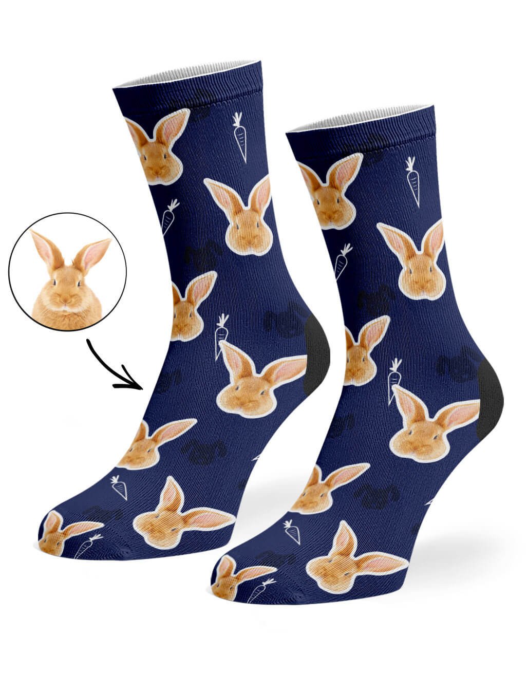 Put Your Rabbit on Adult Socks