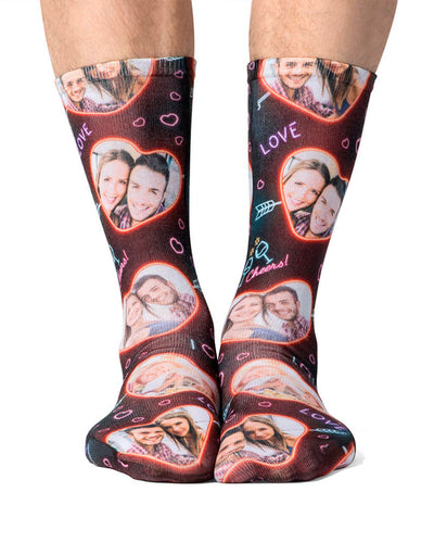 Love Collage Socks