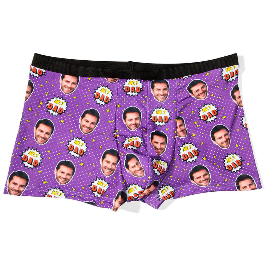 Number 1 Dad Boxers