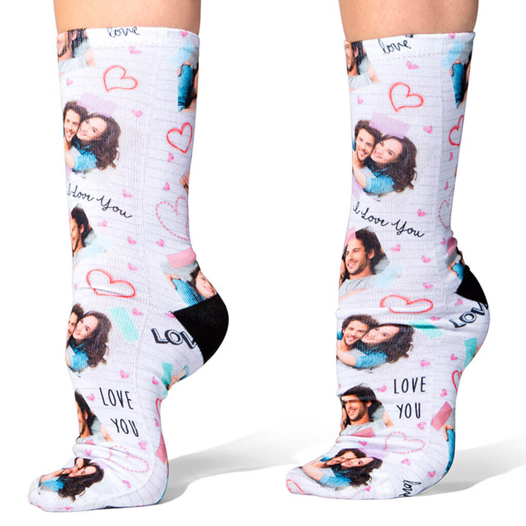 Love Scrapbook Socks