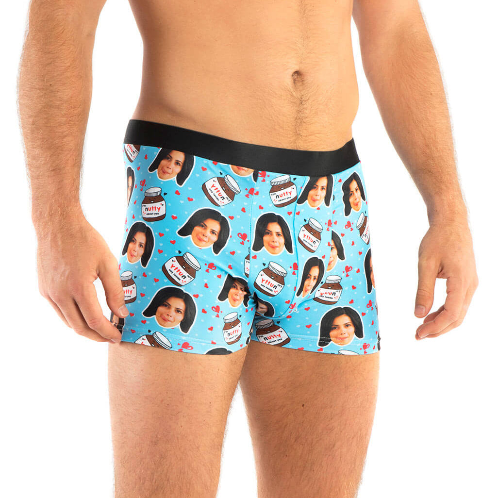Personalised Nutty About You Boxers