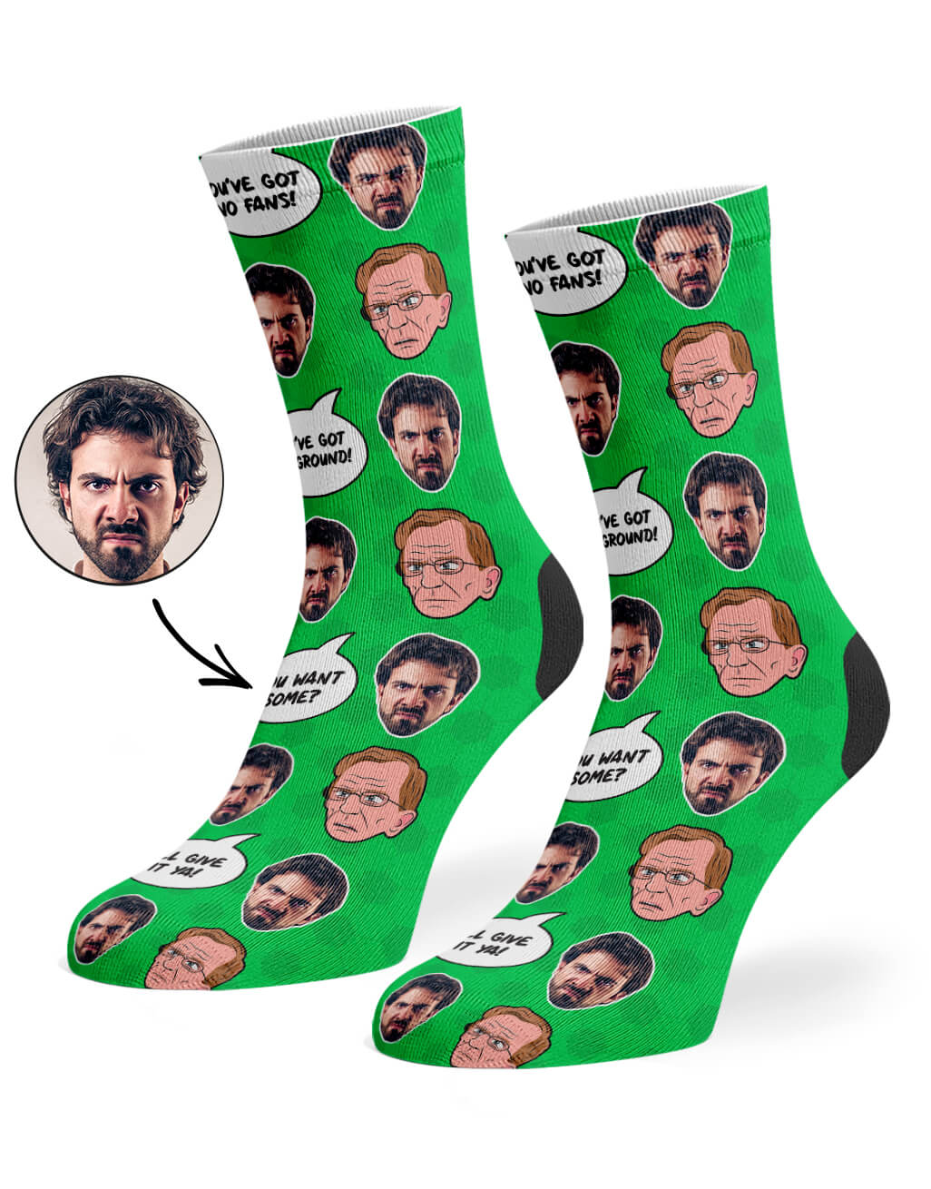 Wealdstone Raider Photo Socks