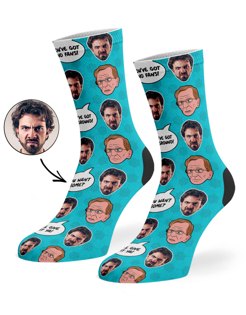 Custom Photo Wealdstone Raider Socks