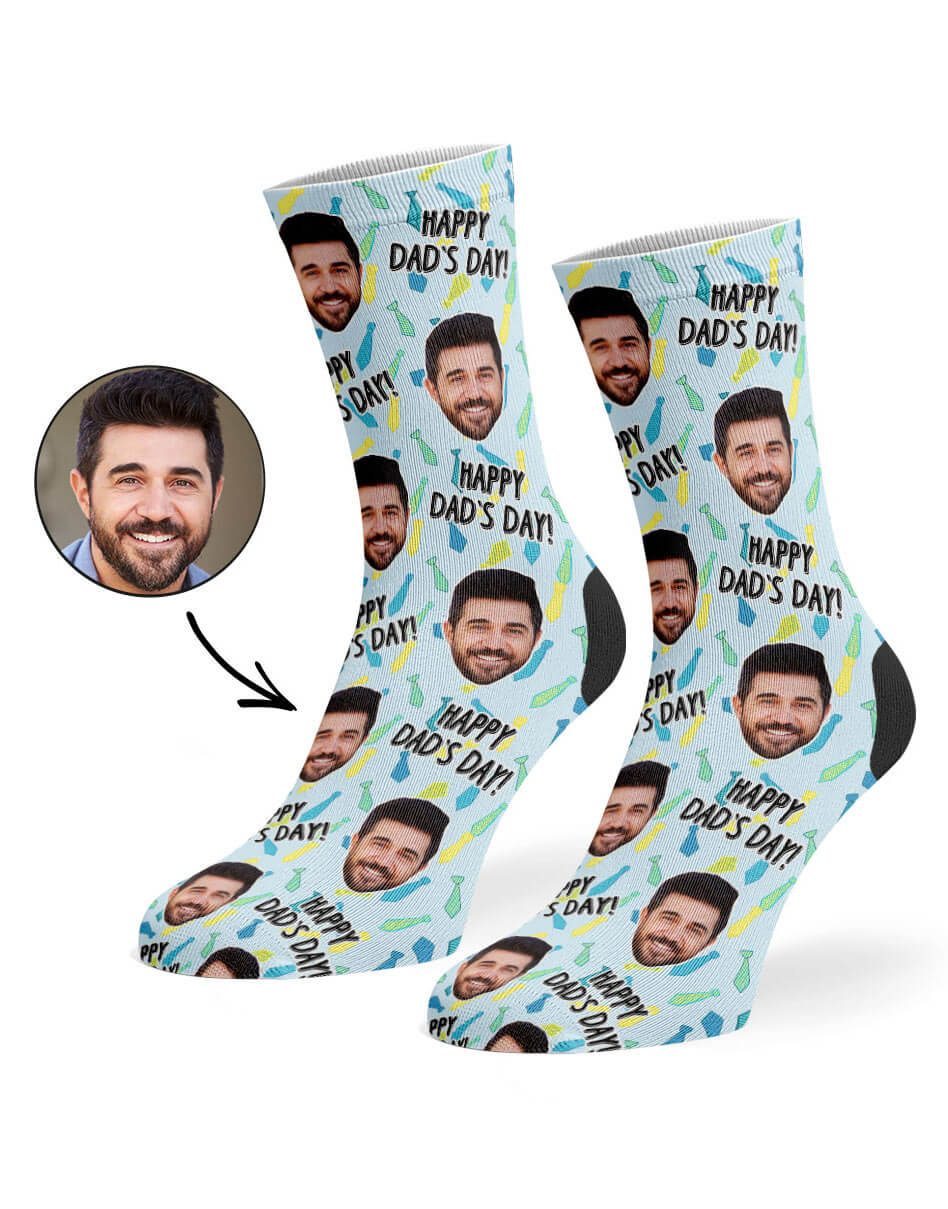 Personalised Happy Dad's Day Socks