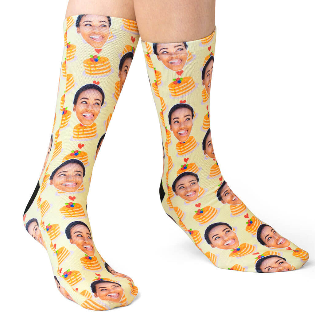 Pancake Face Socks