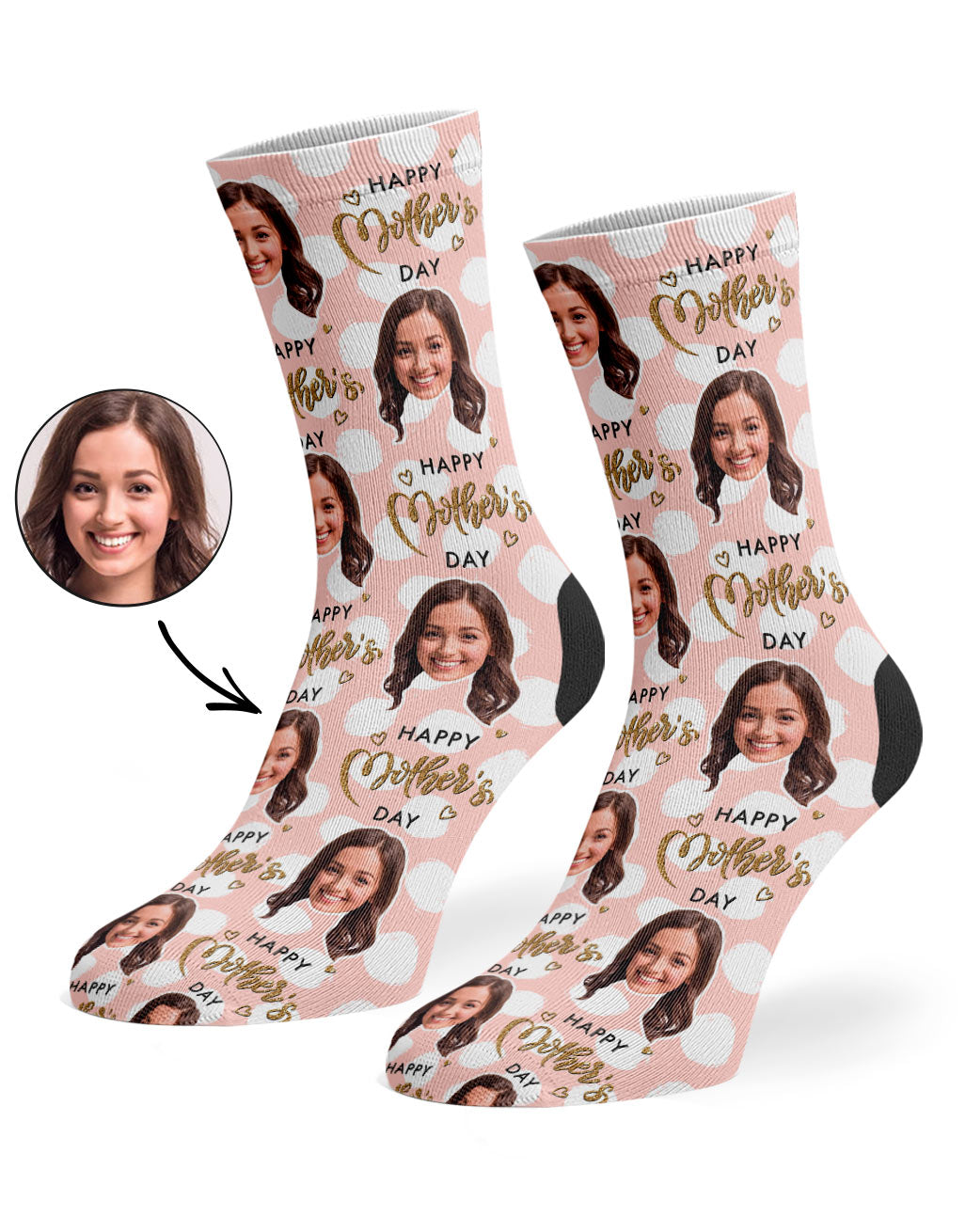 Unique Mother's Day Spotty Socks Gift