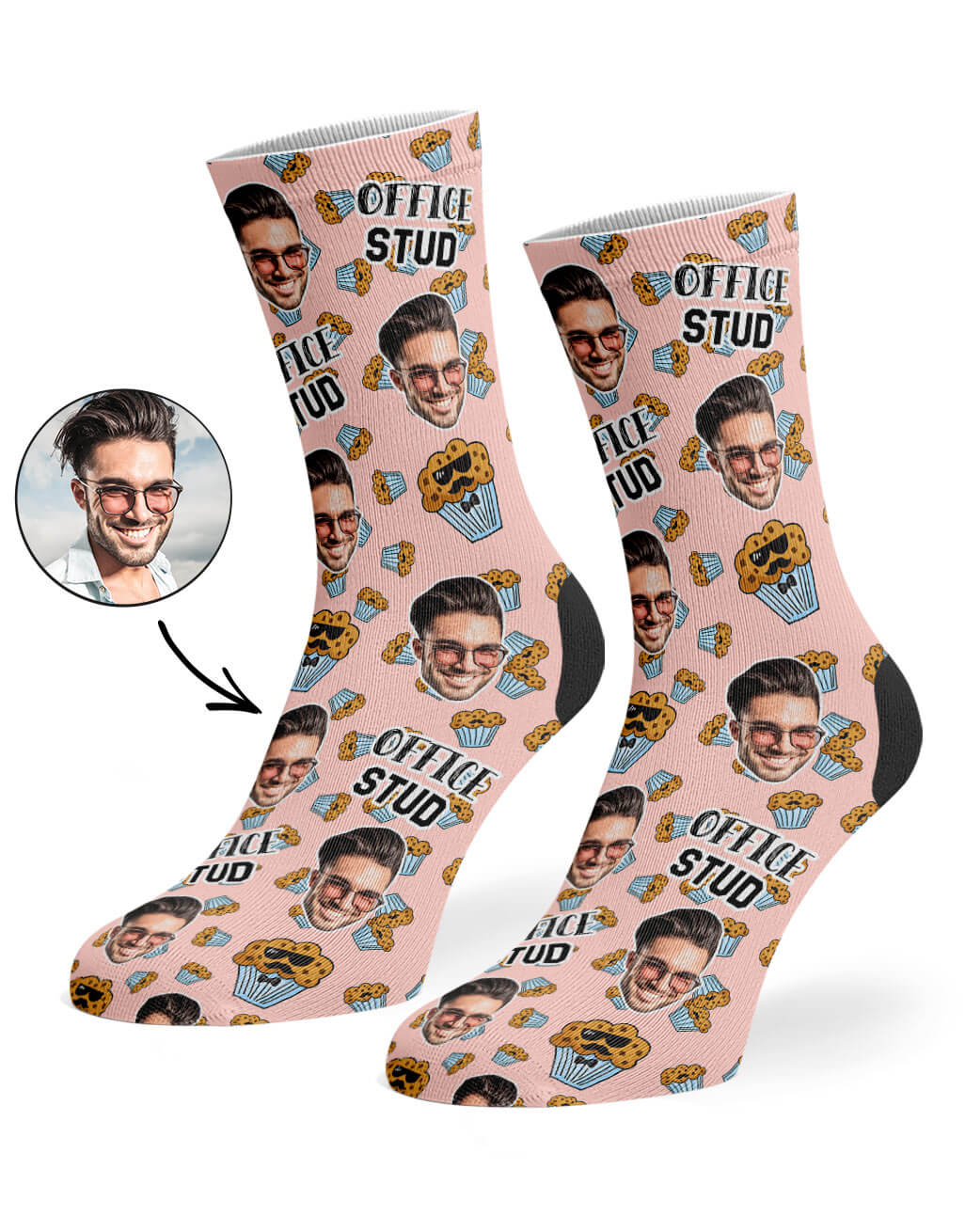 Office Stud Socks Gift