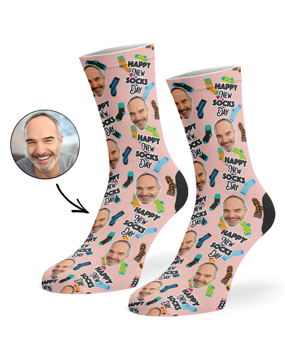 Funny Happy New Socks Day Socks