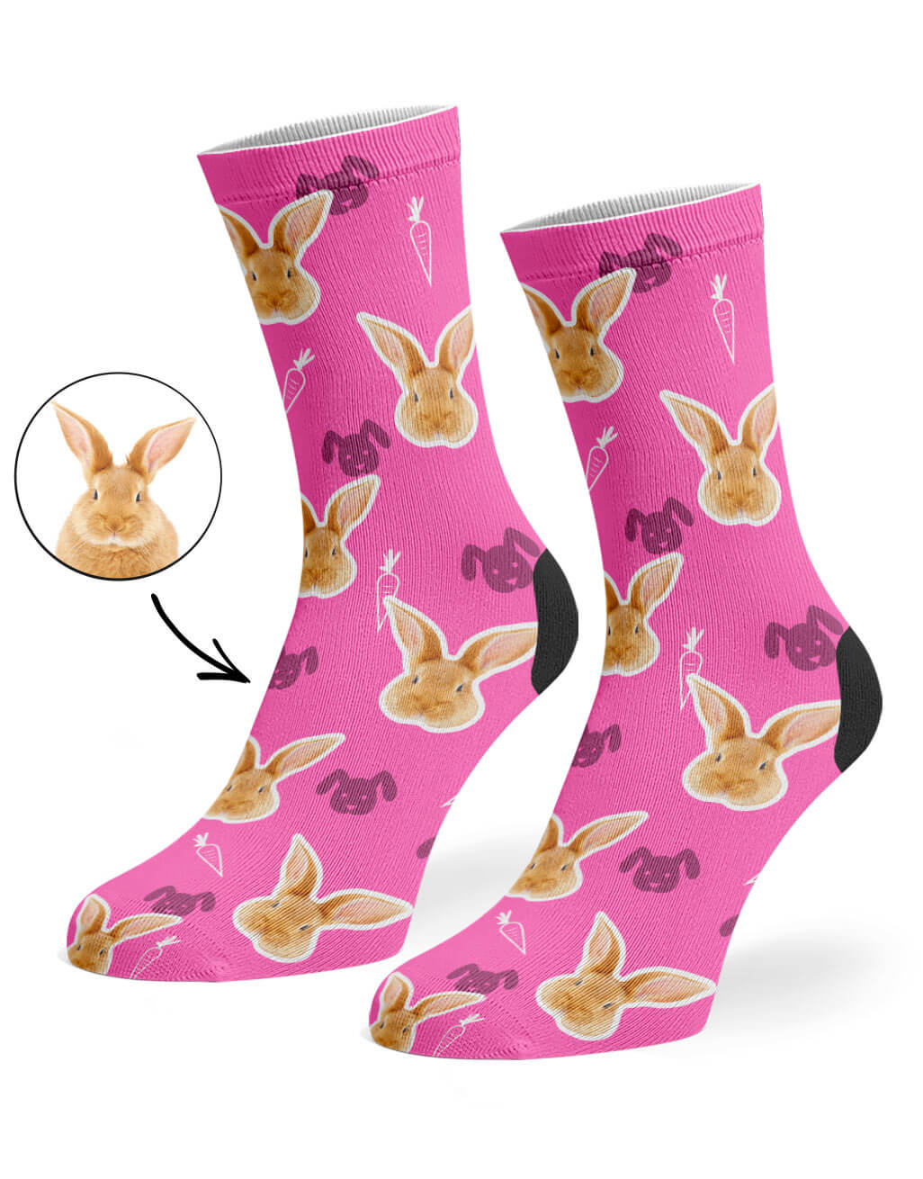 Rabbit on Socks