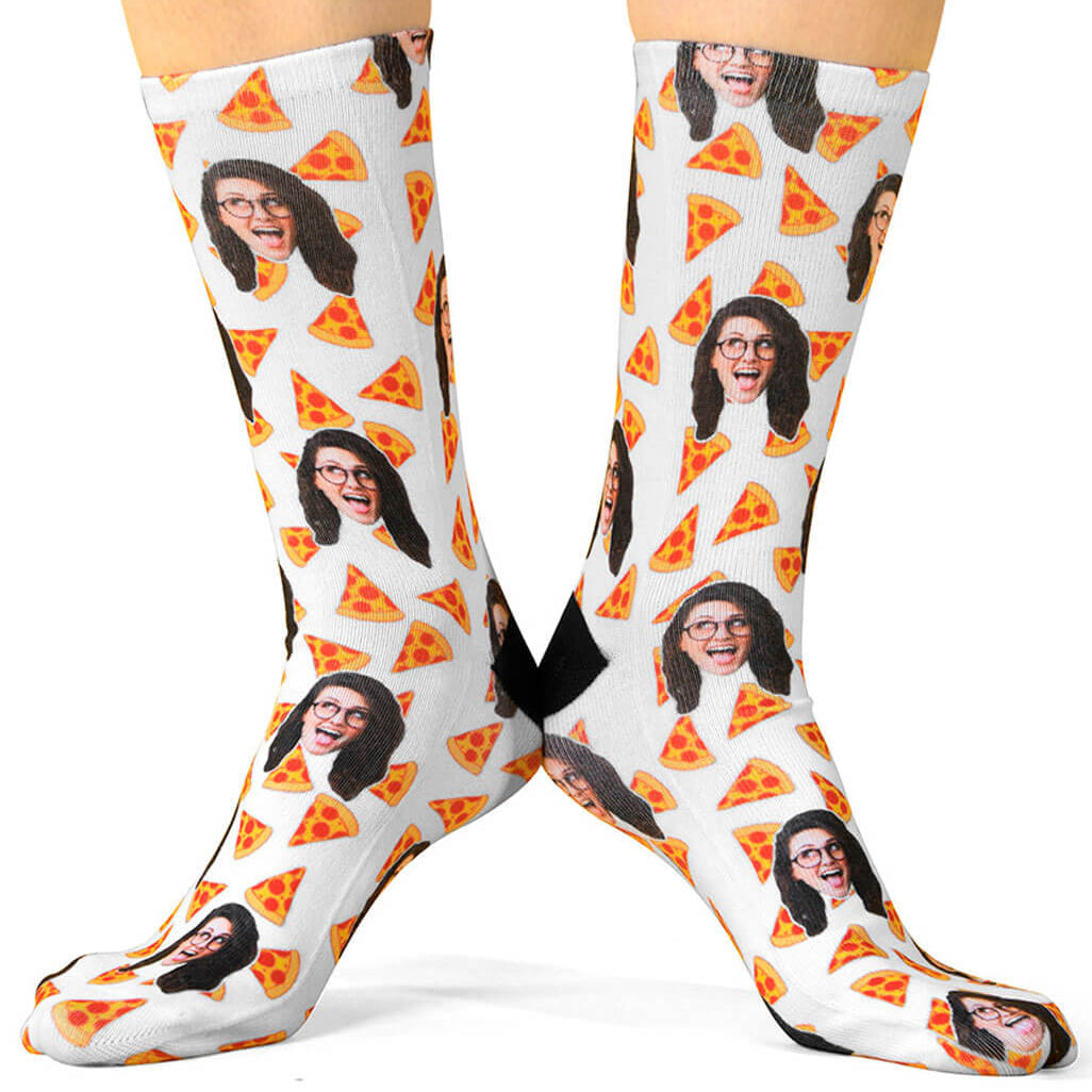 Pizza Pattern Socks