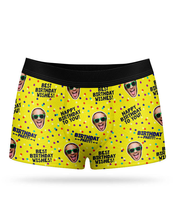 Best Birthday Wishes Polka Dot Boxers