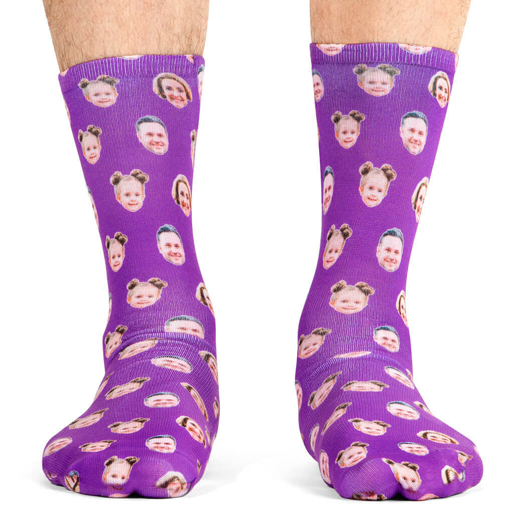 Family Face Pattern Socks