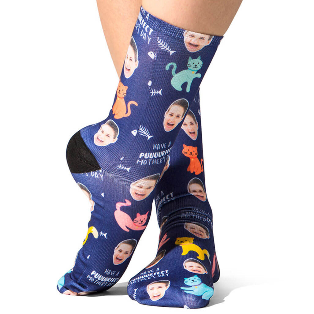 Purrfect Mother's Day Socks