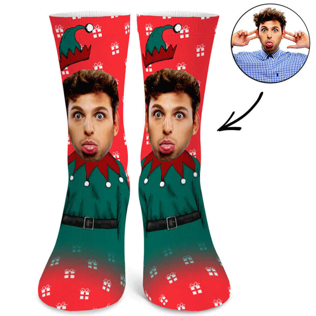 Personalised Elf Socks