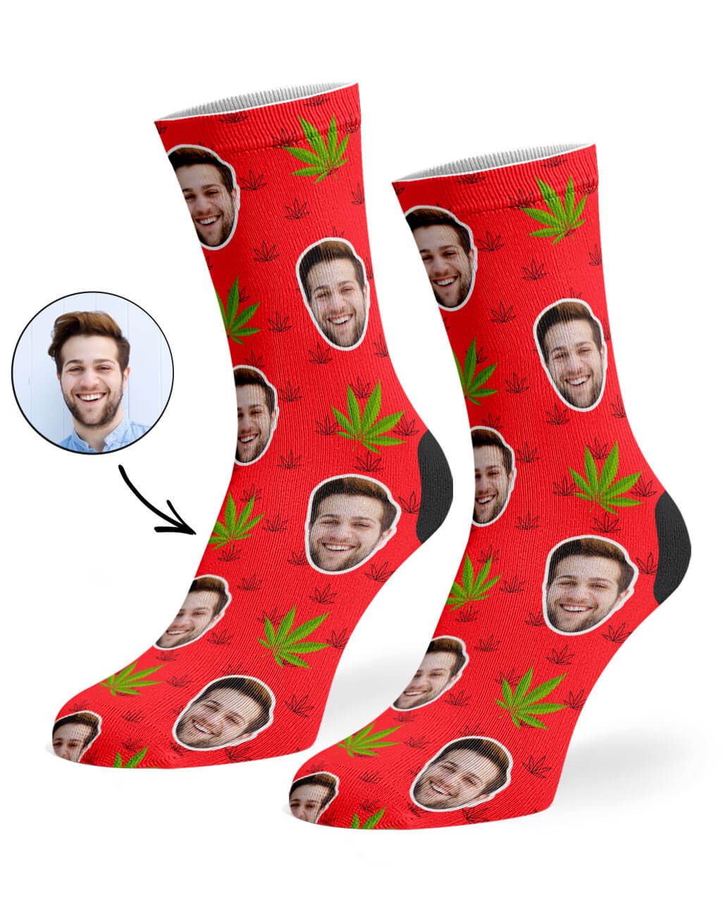 Funny Marijuana Socks
