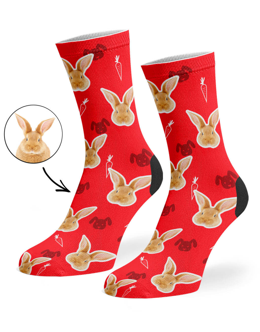 Print Your Rabbit on Socks