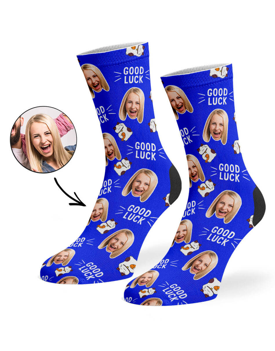 Custom Good Luck Socks