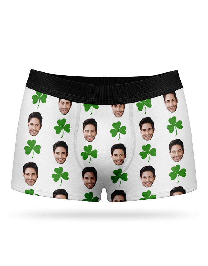 Shamrock Face Boxer Shorts