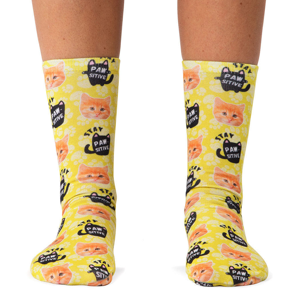 Stay Pawsitive Socks