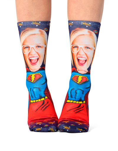 Superwoman Me Socks