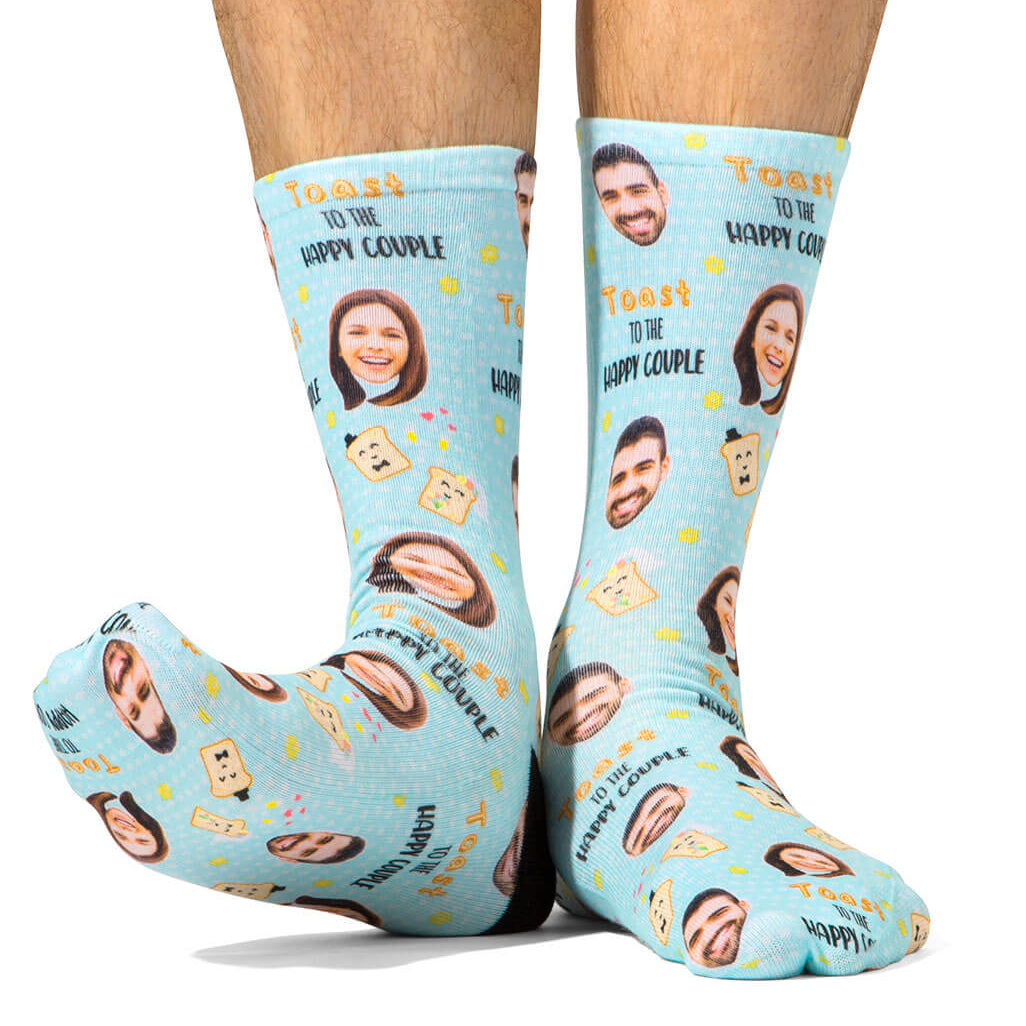 Toast To The Happy Couple Socks