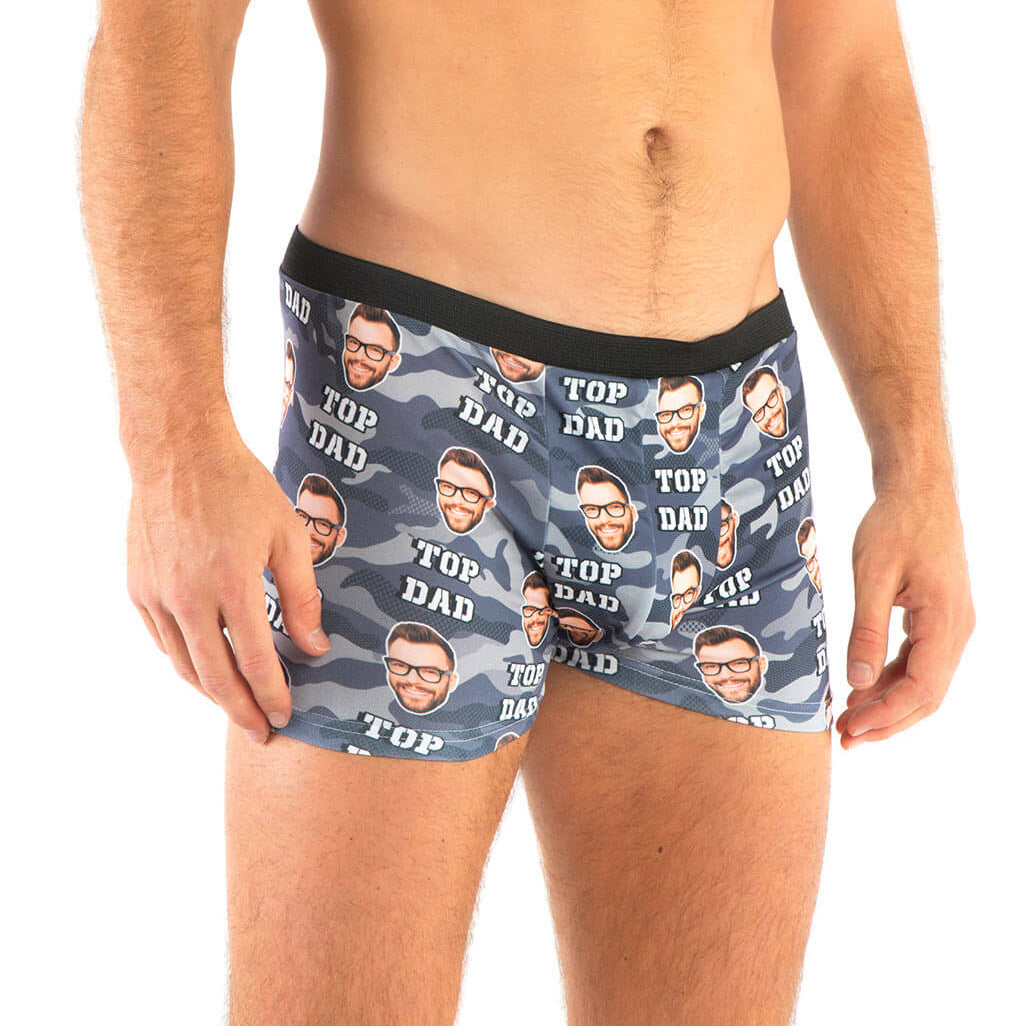 Top Dad Personalised Boxers