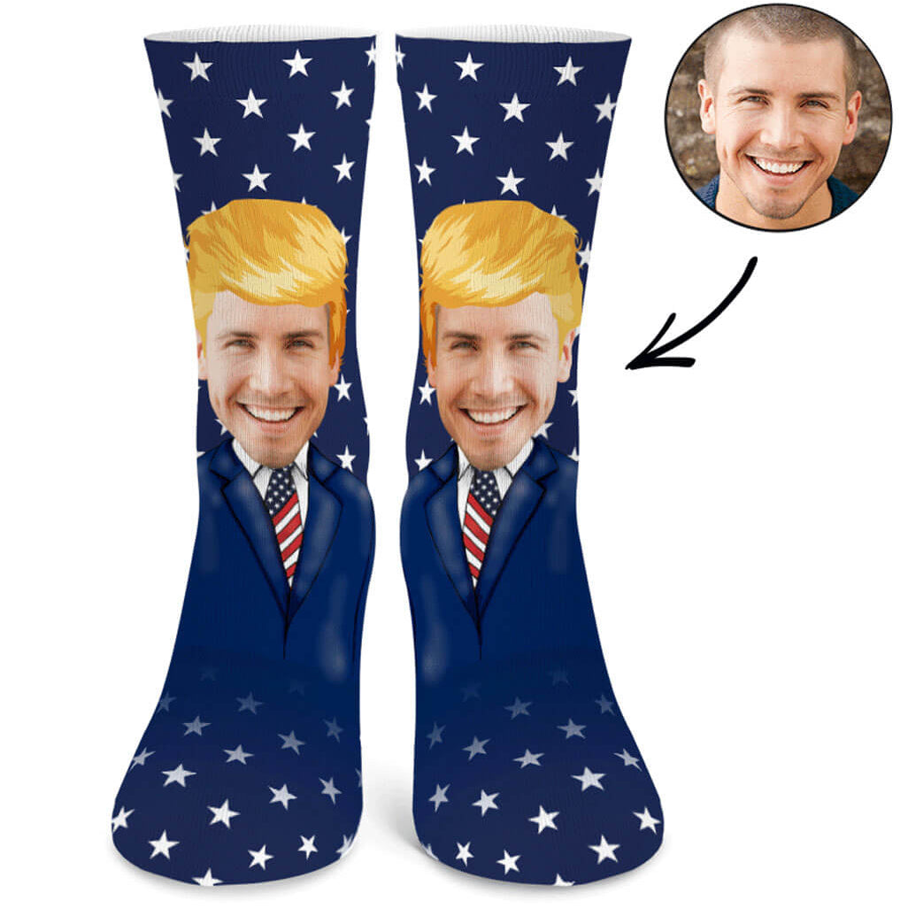 Personalised Trump Me Socks