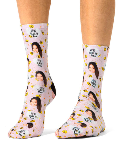 We're Meant To Bee Socks