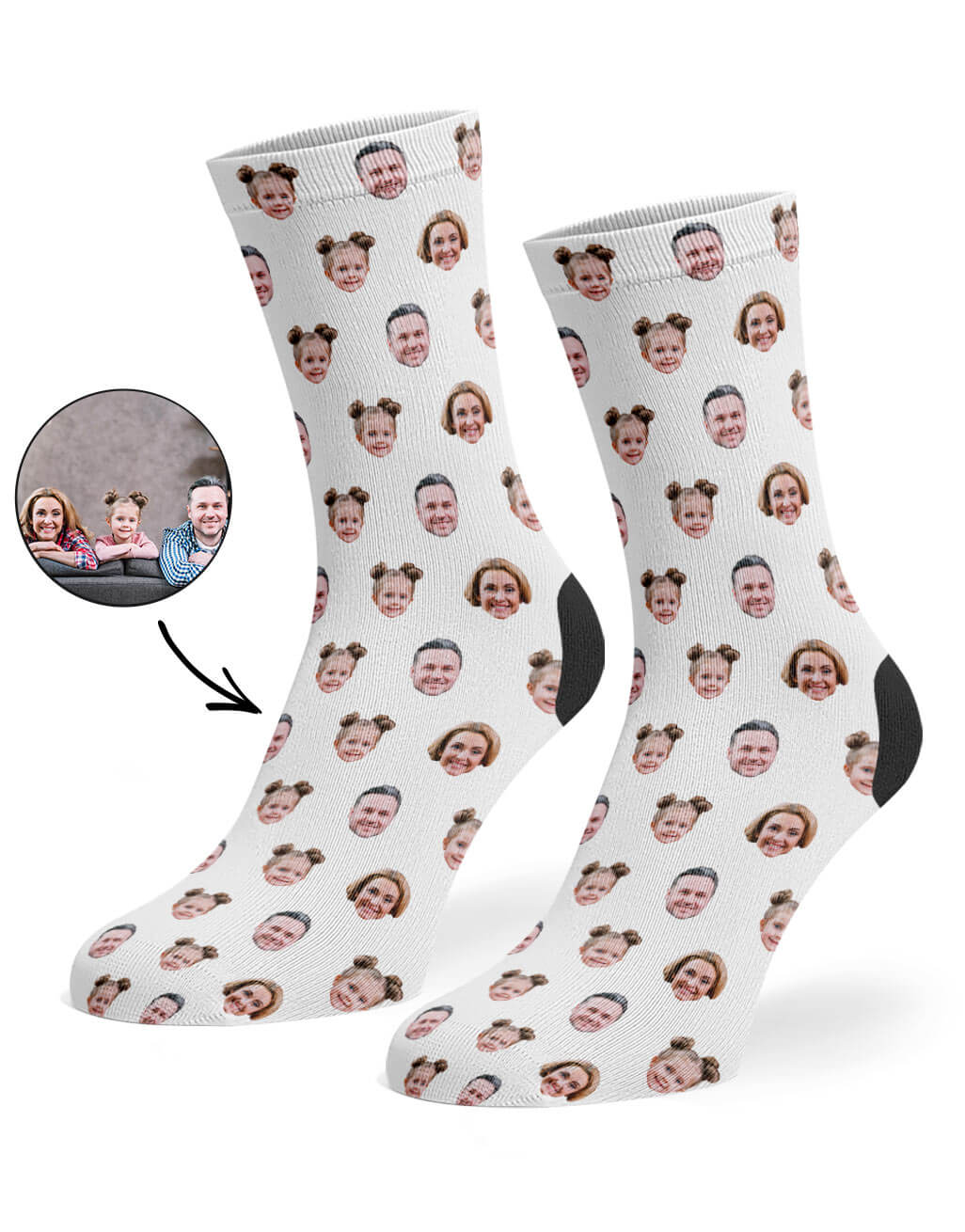My Family On Socks Gift