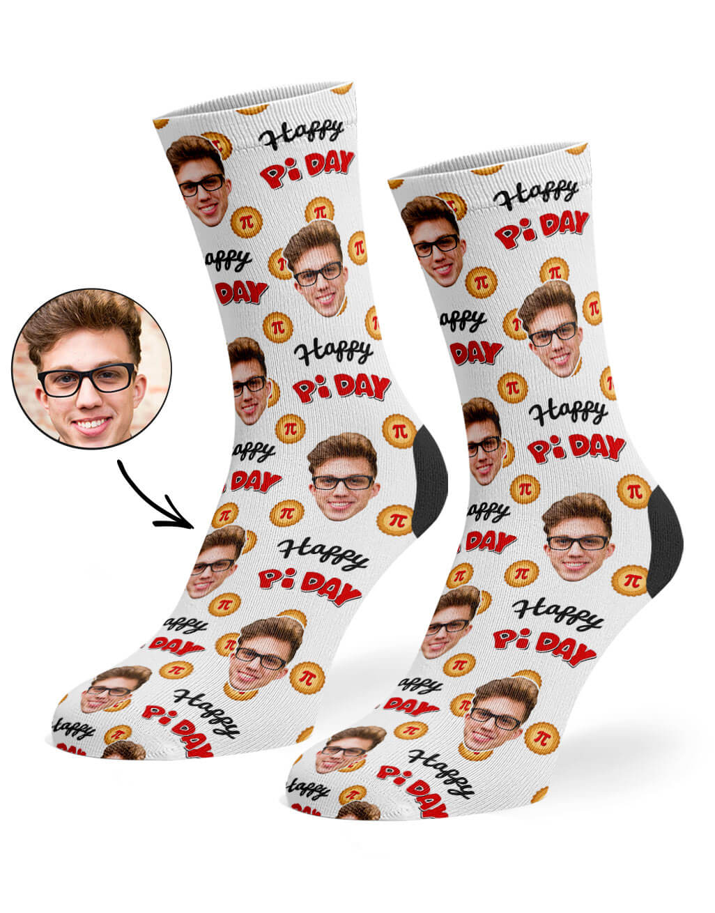 Happy Pi Day Socks Novelty Gift