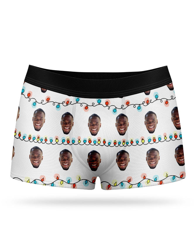 Christmas Lights Boxers Gift